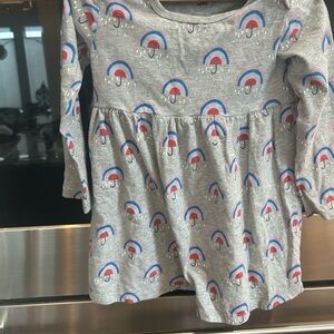 Tea Collection rainbow dress, 18-24 mos, GUC